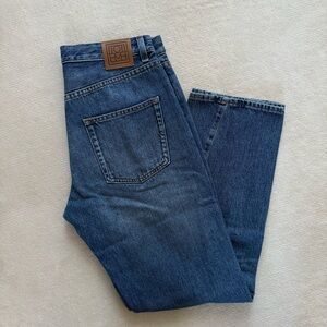 Toteme Dark Blue Twisted Seam  Jeans